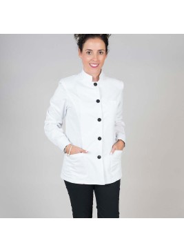 Chaqueta camarera Garys 6202 Blanco
