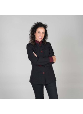 Chaqueta camarera Garys 6207 Negro