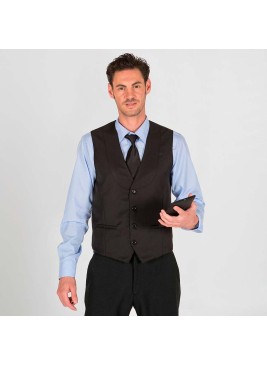 Chaleco camarero Garys 9900 Negro
