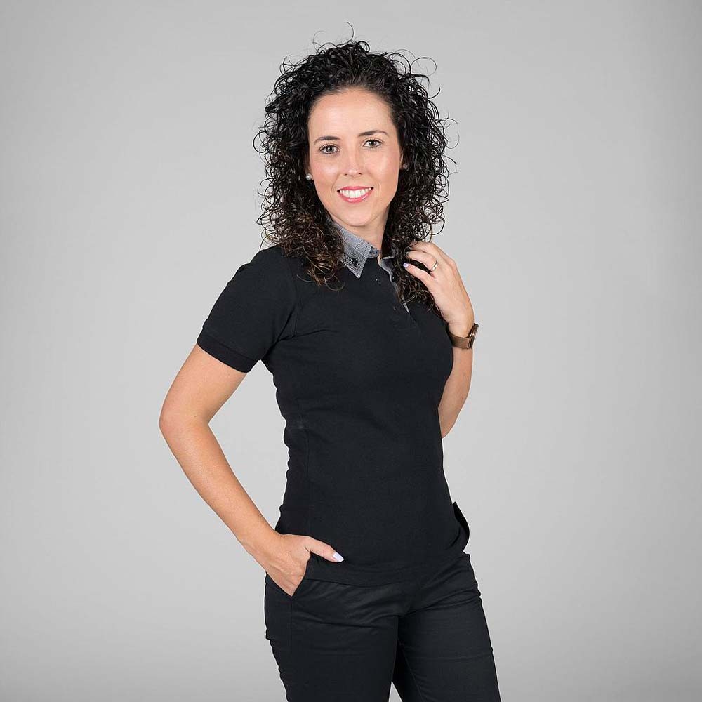 Polo camarera Garys 8515 Negro