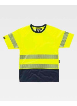 Camiseta alta visibilidad Worteam C3995