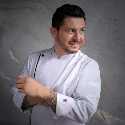 Chaqueta cocina Garys 930005 Atón Blanco