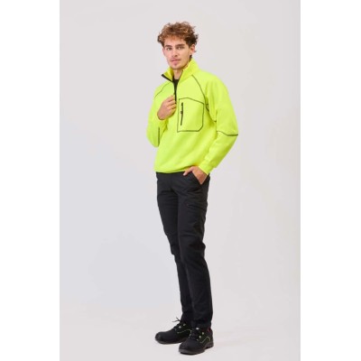 Sudadera alta visibilidad Workteam C9810 Amarillo A.V