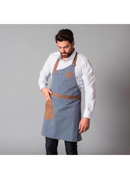 Delantal Garys 1561 Azul Grisaceo