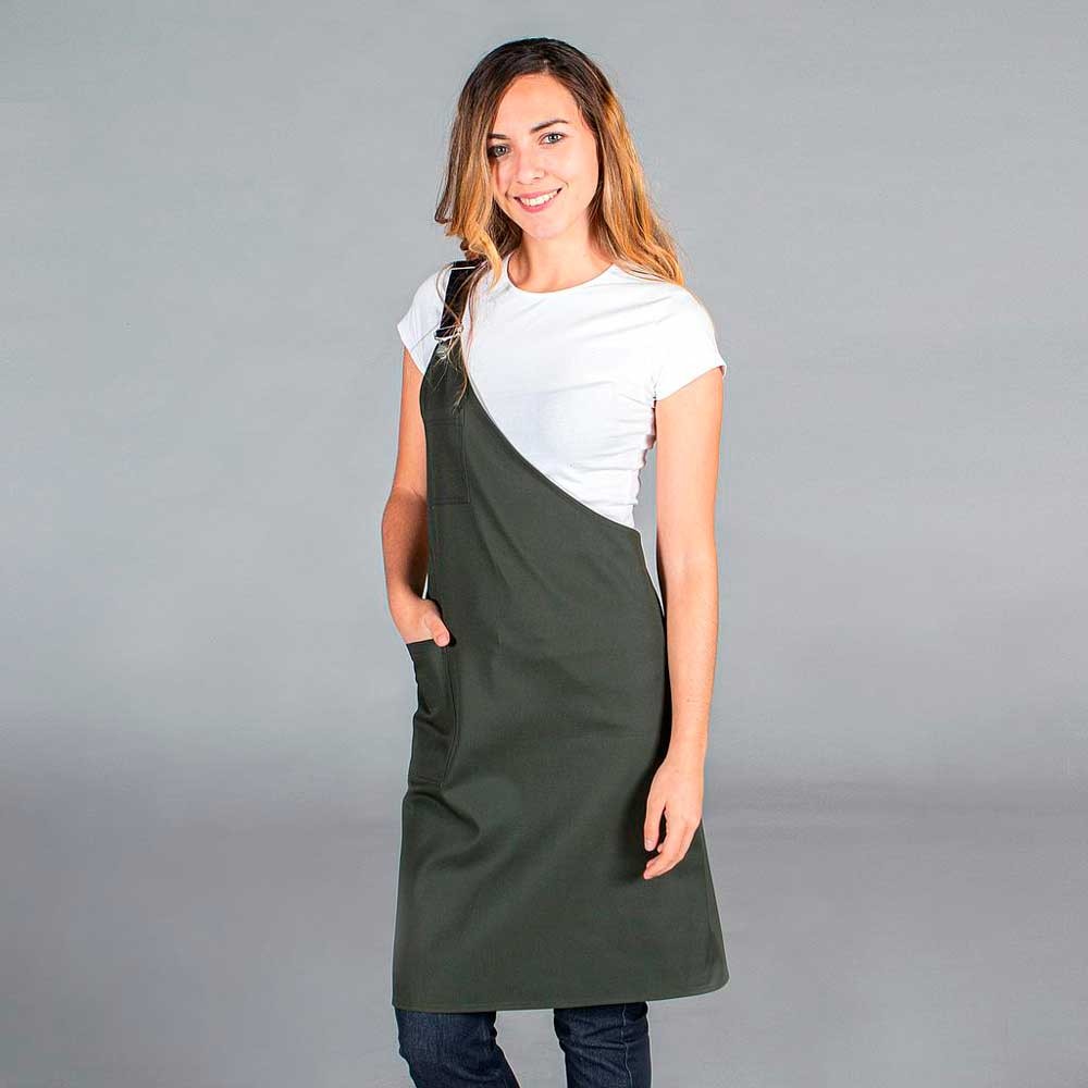 Delantal Garys 1567 Verde Caqui