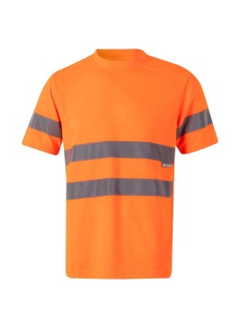 Camiseta alta visibilidad Velilla 305602 Naranja