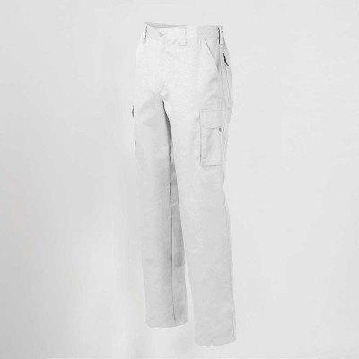 Pantalón trabajo hidrofugado Garys 750100 Gamo Blanco