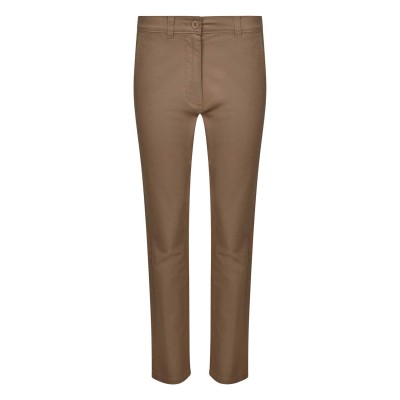 Pantalón chino mujer 403012S Velilla Beige Arena