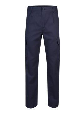 Pantalón de trabjo de algodón Velilla 103013 Azul Navy