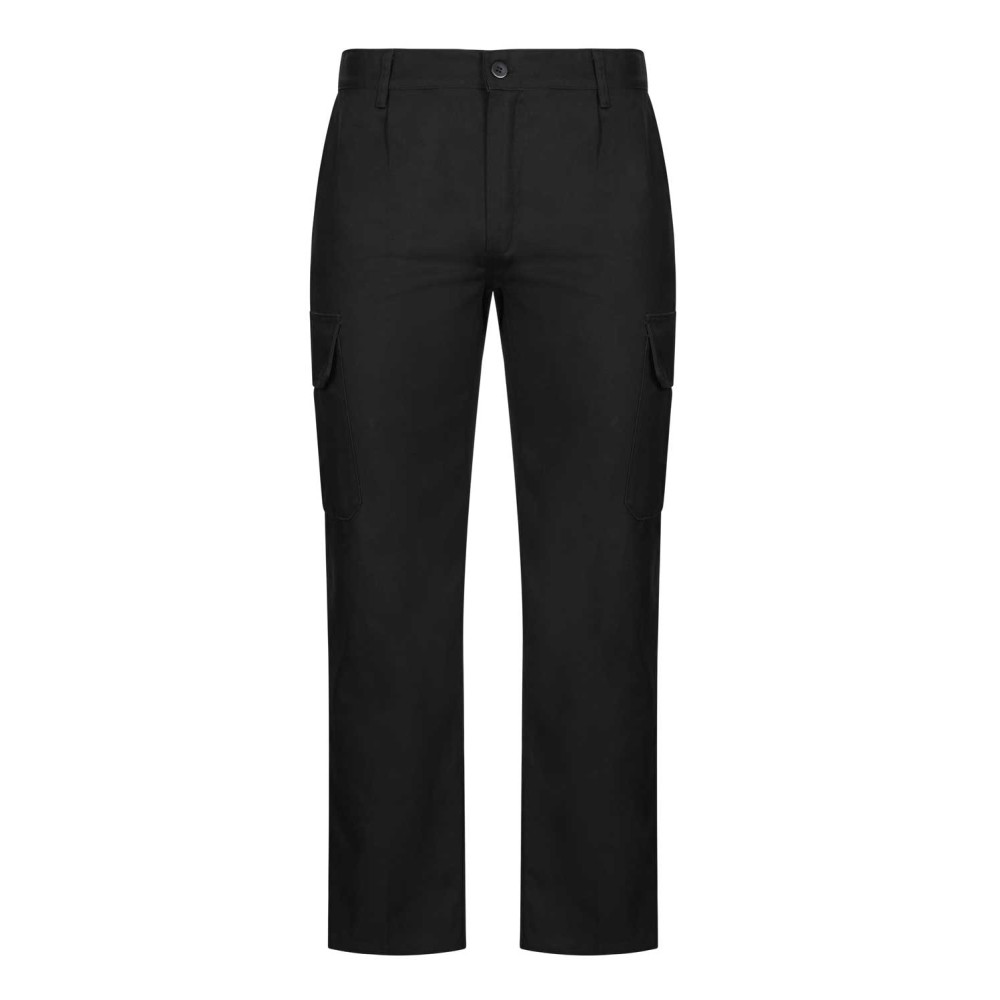 Pantalón de trabajo de algodón Velilla 103013 Negro