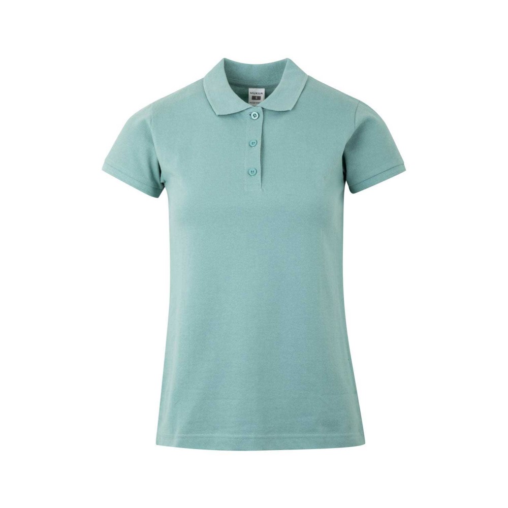 Polo de trabajo mujer Mukua PS200WC Sage