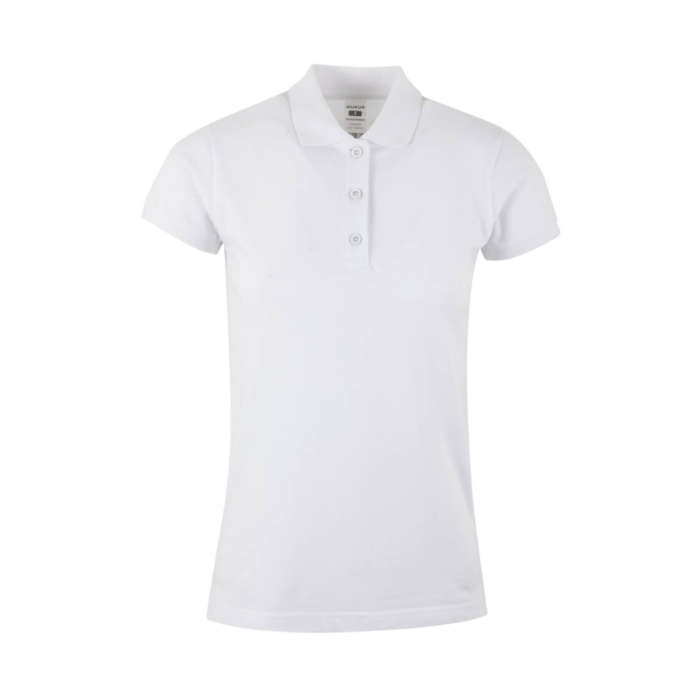 Polo de trabajo mujer Mukua PS200WC White