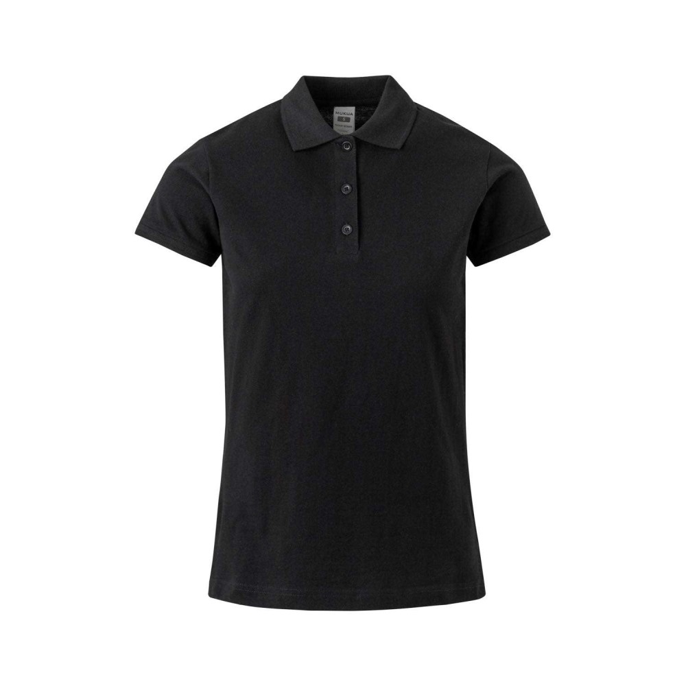 Polo de trabajo mujer Mukuaq PS200WC Negro