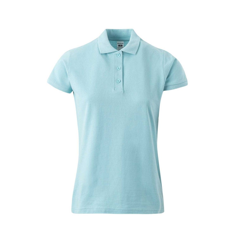 Polo de trabajo mujer Mukua PS200WC SKY BLUE