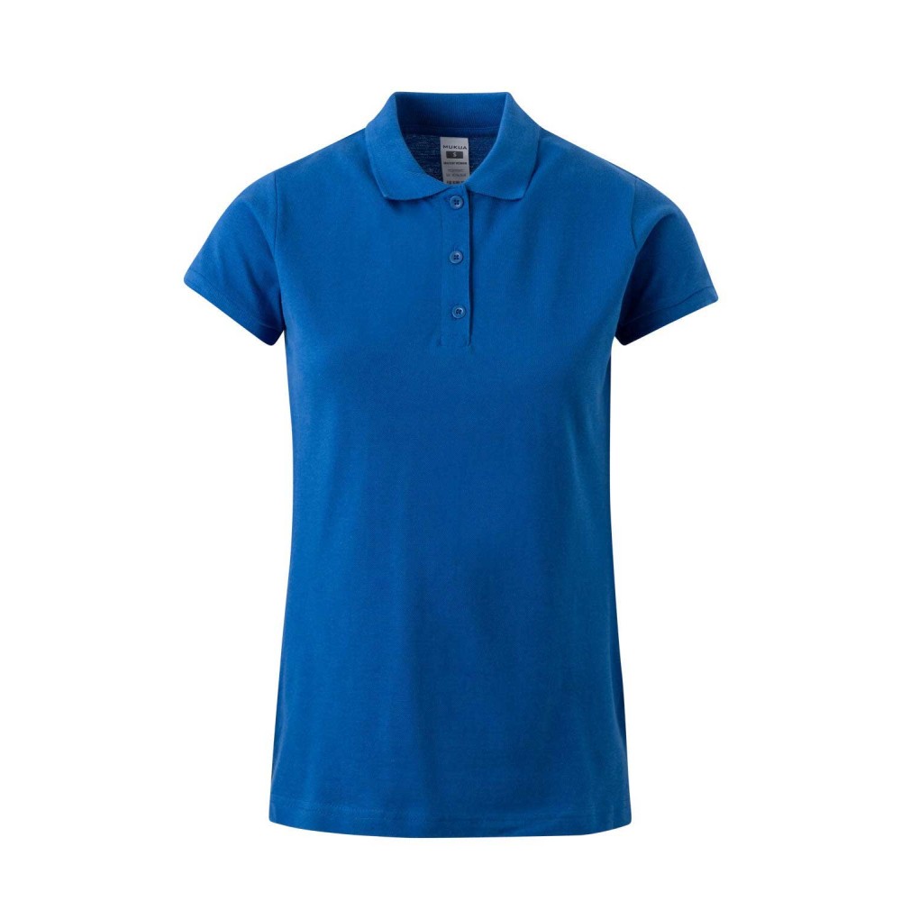 Polo de trabajo mujer Mukuaq PS200WC Royal Blue