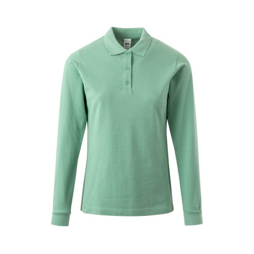 Polo de trabajo mujer manga larga PL200WC Mukua Sage