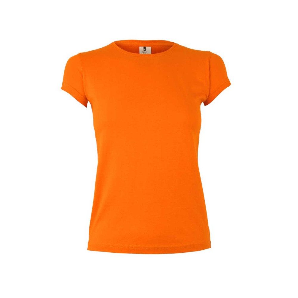 Camiseta de trabajo de mujer MK170CV Mukua Naranja