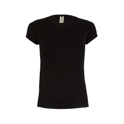 Camiseta de trabajo de mujer MK170CV Mukua Negra