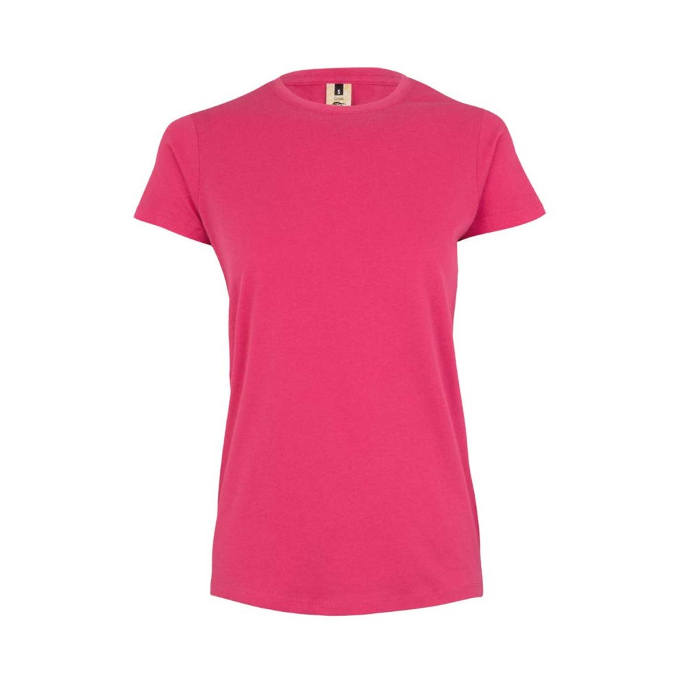 Camiseta de trabajo de mujer MK170CV Mukua Fucsia