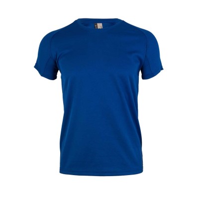 Camiseta de trabajo técnica MK520V Tech Mukua flúor royal blue