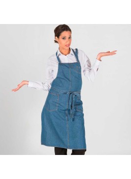 Delantal vaquero con peto 153300 Garys
