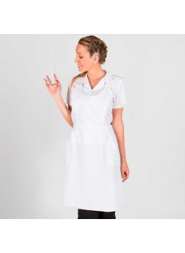 Delantal blanco de Mujer 111000 Garys