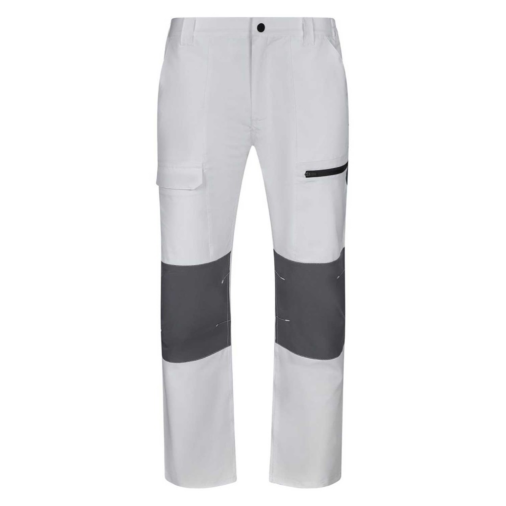 Pantalón de trabajo trekking Velilla 103022S blanco-gris