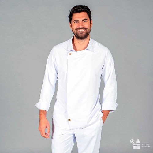 Chaqueta de cocina Garys 943100 Arias. Blanca