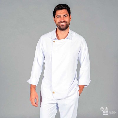 Chaqueta de cocina Garys 943100 Arias. Blanca