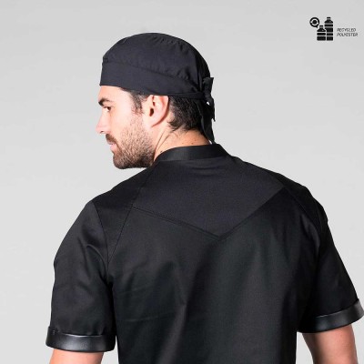 Gorro de cocina reciclado Garys 441700 Negro