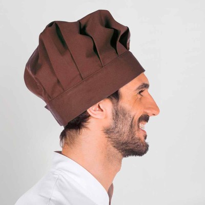Gorro de cocina Chef Garys 4481V0 Marrón