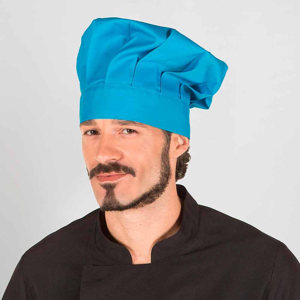 Gorro de cocina Chef Garys 4481V0 Turquesa