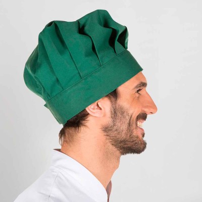 Gorro de cocina Chef Garys 4481V0 verde botella