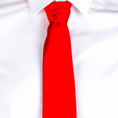 Corbata de camarero sin nudo Garys 321000 Roja