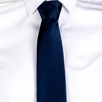 Corbata de camarero sin nudo Garys 321000 Marino