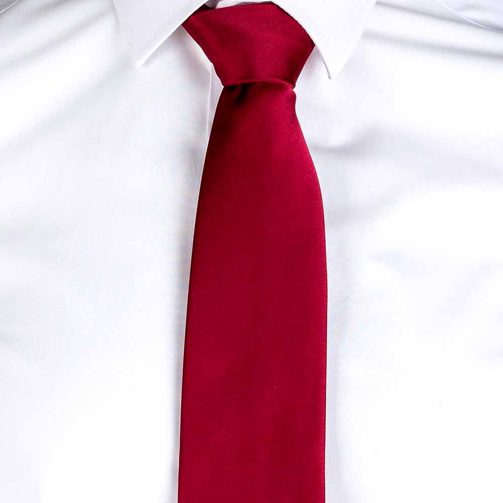 Corbata de camarero sin nudo Garys 321000 Burdeos