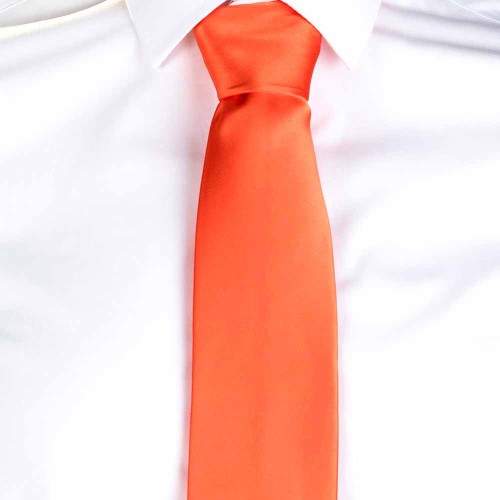 Corbata de camarero sin nudo Garys 321000 Naranja