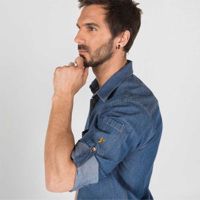 Camisa vaquera hombre 260800 Mattia