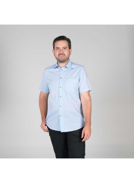 Camisa de trabajo de hombre Garys 265900 celeste