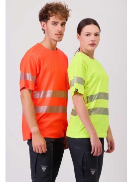 Camiseta alta visibilidad Workteam C3980