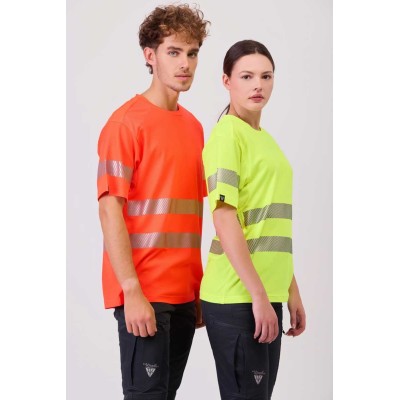 Camiseta alta visibilidad Workteam C3980