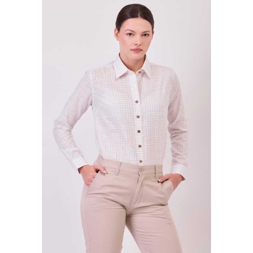 Camisa mujer manga larga B8890