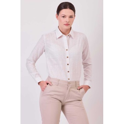 Camisa mujer manga larga B8890