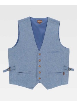 Chaleco Vaquero Workteam B9034