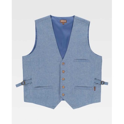 Chaleco Vaquero Workteam B9034