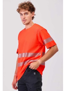 Camiseta alta visibilidad Workteam C3987