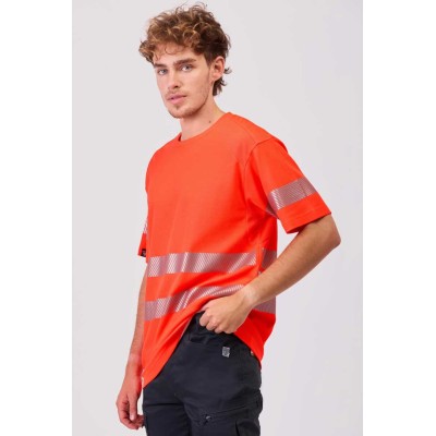 Camiseta alta visibilidad Workteam C3987