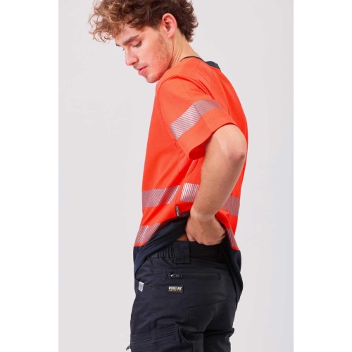 Camiseta alta visibilidad combinada Workteam C3997
