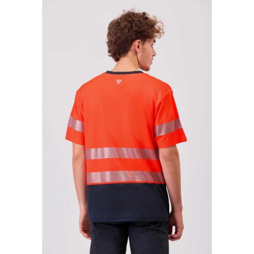 Camiseta alta visibilidad combinada Workteam C3997