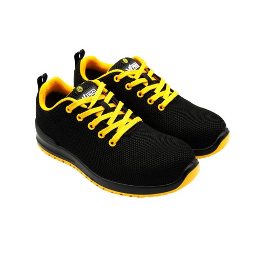 Zapato de protección Velilla 707007 Negro-Amarillo
